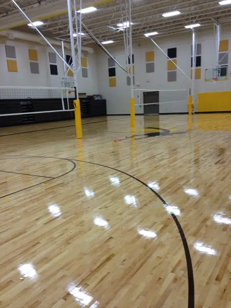 Gymnasium floor