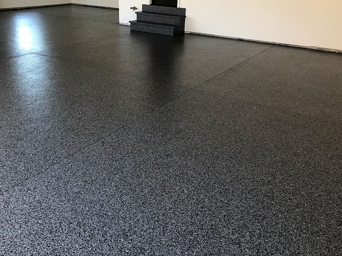 Dark Garage Floor